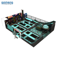 Parc d'attractions, Parc de trampolines, Aire de jeux commerciale pour adultes, Centre de jeux intérieur, Ensemble de mur d'escalade, Équipement d'exercice - Prix usine