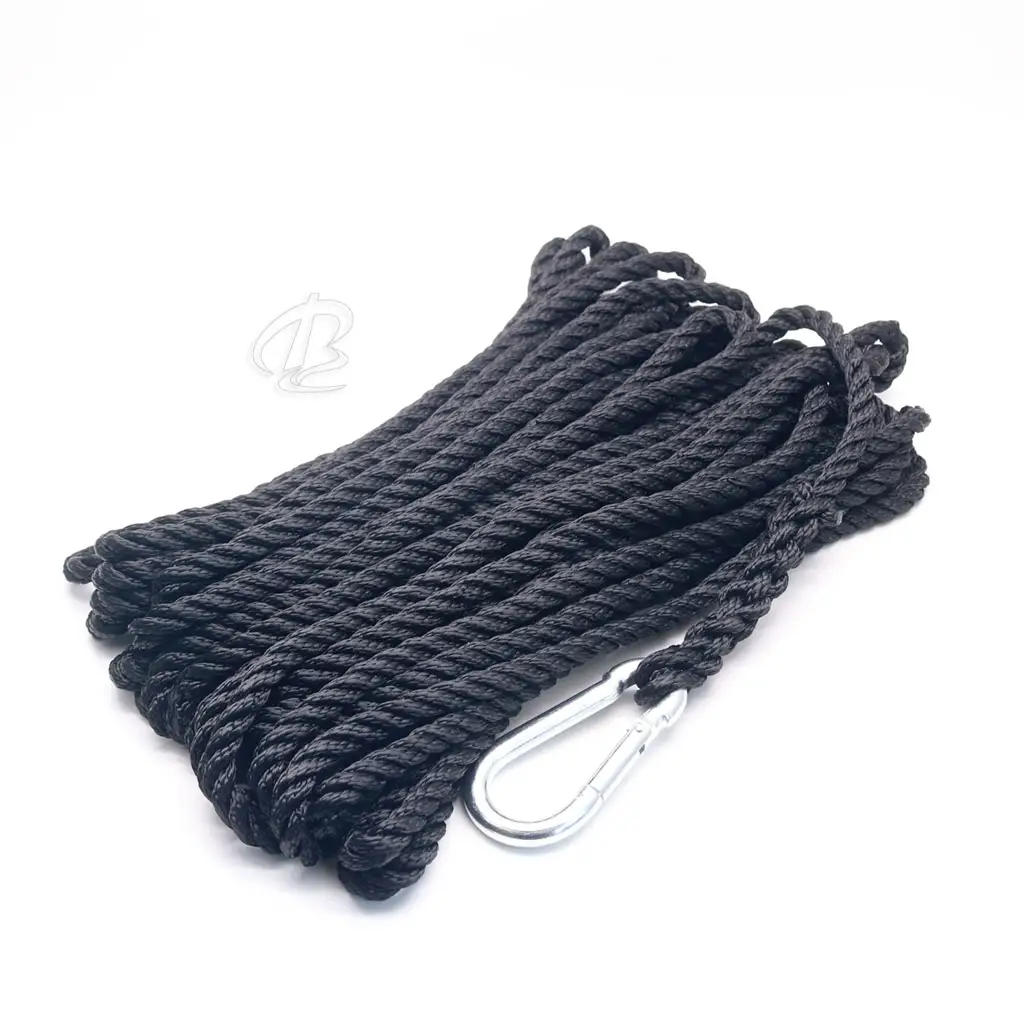 26mm DOCK LINE Utility lineAnchor line Nylon rope marine rope double braided rope 16 strand
