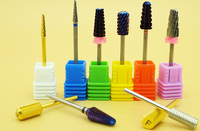 Kit de manucure, avec étui, 7 pièces, forets à ongles en carbure de tungstène, couleur violette, livraison gratuite