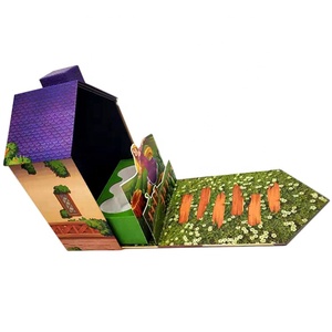 Decorativa de tamaño de impresión de laminación mate <span class=keywords><strong>a</strong></span> los niños de almacenamiento de regalo de caja de embalaje - Product Image 3