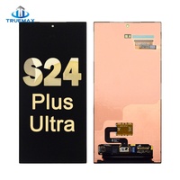 Layar Pengganti untuk Samsung Galaxy S20 S21 S22 S23 S24 S25 Ultra 5G Plus FE OLED AMOLED LCD dengan Frame