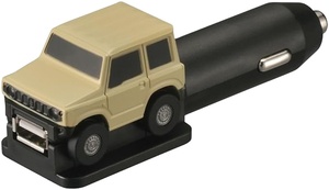 Accessoires intérieurs pour voiture Japna Car Mate Suzuki Jimny, produit <span class=keywords><strong>officiel</strong></span> sous licence NZ667, 1 pièce, <span class=keywords><strong>chargeur</strong></span> USB pour voiture en forme de Jimny, JB74 JB64 - Product Image 4