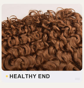 <span class=keywords><strong>Extensions</strong></span> de <span class=keywords><strong>cheveux</strong></span> humains en vrac à ondulations naturelles, effet mouillé, à tresser avec ruban adhésif, sans trame, ondulations profondes, toutes couleurs, sans pointes, lot en gros - Product Image 4