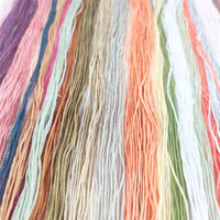 Hilo de Bordar Mercerizado Teñido de Alta Tenacidad en 447 Colores para Bordado, Punto de Cruz, Crochet y Tejido a Mano