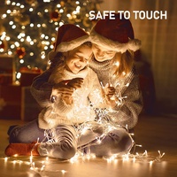 Lumière LED extérieur 10m, nouveau style, cyclisme de la glace, lumières féeriques, étanches, 8 Modes d'éclairage, bouchon, pour noël, 400