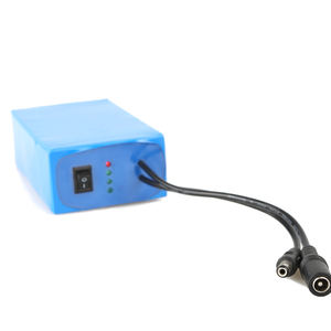 슈퍼 충전식 리튬 이온 12v 배터리 팩 9800mAh + 미국 플러그 충전기 CCTV 카메라 용 - Product Image 4