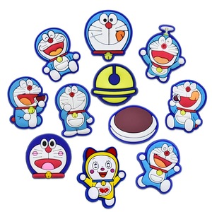 Breloques de <span class=keywords><strong>chaussures</strong></span> en PVC Doraemon en gros pour la décoration de sabots et sandales, accessoires de <span class=keywords><strong>chaussures</strong></span> pour enfants, cadeaux - Product Image 1