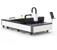 Prix pas cher 3015 2030 2040 Machines de découpe laser à fibre CNC pour tube de tôle en acier coupe laser 4 axes