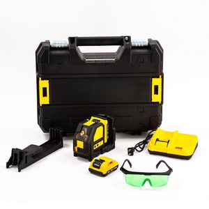 공장 공급 360 ° 셀프 레벨링 로터리 실내/실외 레이저 레벨 2 라인 수평 수직 산업용 그린빔 - Product Image 6