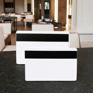 Carte de visite professionnelle RFID à bande magnétique HICO, personnalisée en usine, pour paiement par recharge de crédit hôtelier, NFC 13,56 MHz – Meilleures ventes - Product Image 1