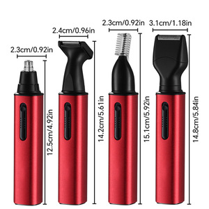 Depiladora 4 en 1 para Mujer, Recortadora de Vello Corporal, Depilación sin Dolor, Depiladora para Bikini, Pubis, Nariz, Cejas - Product Image 6