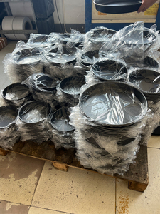 Bandeja de aluminio antiadherente de gran tamaño personalizada para hornear pasteles <span class=keywords><strong>16</strong></span> "<span class=keywords><strong>Pizza</strong></span> <span class=keywords><strong>Pan</strong></span> - Product Image 5