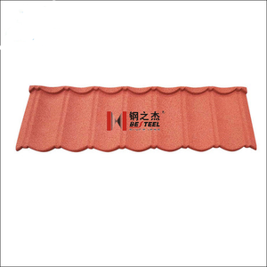 Tuiles résistantes UV de tuile de toiture en métal de style romain de haute catégorie de verrouillage UV de crête d'<span class=keywords><strong>ardoise</strong></span> pour l'appartement tous les climats - Product Image 3