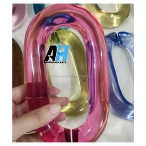 ที่แขวนผนังห่วงโซ่อะคริลิคแบบทันสมัยที่ทำด้วยมือเรซิ่นประดับที่ทันสมัยสำหรับตกแต่งบ้านเทศกาลดิวาลิ - Product Image 6