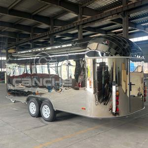 Remolque de Comida Estándar Australiano de Nueva Zelanda, Remolque de Comida para Hot Dogs y Helados, Camión Móvil, Cocina, Restaurante - Product Image 4