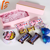Boîte à bonbons en papier mignonne et élégante en forme de pyramide pour mariage et fête
