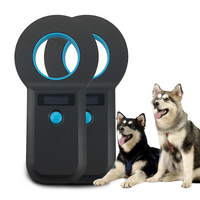 Escáner de Microchip Animal Portátil ABS FDX-B de 134.2KHz, Transpondedor W90B