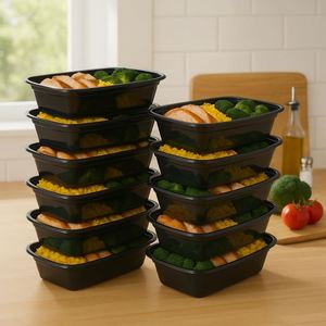 Envases de Plástico para Alimentos Hechos a Medida, Aptos para Microondas, para Comida Caliente o Fría para Llevar - Product Image 4