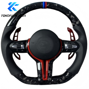 พวงมาลัย M ซีรีส์ทำจากคาร์บอนไฟเบอร์สำหรับ <span class=keywords><strong>BMW</strong></span> F10 F30 <span class=keywords><strong>F20</strong></span> F31 F32 F36 X5 M3 F25 M5 M6 E71 E90 F07 F15 F16ไม่มีถุงลมนิรภัย - Product Image 3