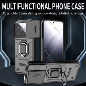 Étui de téléphone extérieur antichoc personnalisé avec béquille en métal et fenêtre pour objectif pour Huawei Nova 14 <span class=keywords><strong>Pro</strong></span> Ultra et Xiaomi 14 <span class=keywords><strong>Pro</strong></span> Ultra - Product Image 2