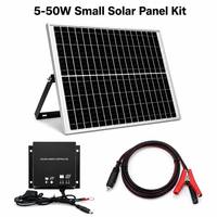 Panneau solaire personnalisé en gros 30W 24V, module photovoltaïque compact 10W 20W avec support pour moniteur de trafic