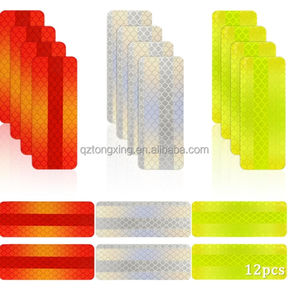 FABRICACIÓN DE FÁBRICA <span class=keywords><strong>Amazon</strong></span> Venta caliente Hoja de marcado Pegatina reflectante Llanta de rueda Calcomanía de rayas para bicicleta Moto Ciclo Coche FLECHA - Product Image 1