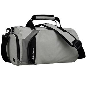 Custom Fashion Outdoor <b>Overnight</b> Travel Duffel <b>Bag</b> with Shoe Compartment - Product Image 2