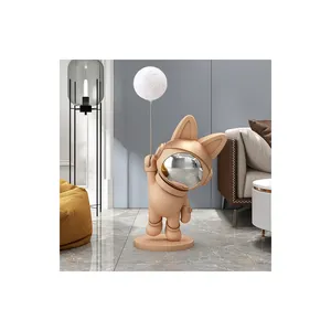 空投宇航员太空兔100厘米雕塑家用沙发电视柜装饰宇航员太空兔气球
