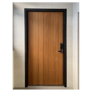 Puerta Interior Versátil Prima con Acabado de PVC, Patrón de Grano de Madera, Textura Realista para Dormitorio - Product Image 3
