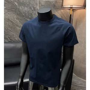 Nouveau T-shirt d'été pour homme en tissu jersey imprimé avec motif, toucher frais, antibactérien, séchage rapide, coupe classique, manches courtes - Product Image 1