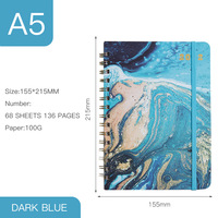 Carnet de notes A5 spirale personnalisé, design exquis, agenda hebdomadaire, liste de tâches, planificateur, impression de logo personnalisée