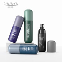 Luxury 100 120 150ml Empty PET Plastic Body Cosmetic Perfume Mist Spray Bottle Whitening Serum Face Sunscreen Lotion Bottle