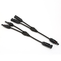 Connecteur solaire DC étanche mâle et femelle 1P pour câble PV