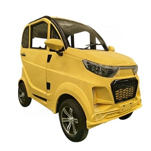 Mini Scooter électrique 4 roues 2 places City Cheap Tuktuk 60v 2200W avec cabine pour véhicule de tourisme - Product Image 3