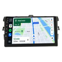 Navigateur GPS Android 15 pour Toyota Corolla 2006-2013, lecteur multimédia USB avec écran tactile HD mondial, CarPlay, MP3/MP4, garantie 1 an
