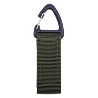 Mousqueton à sangle pour camping et randonnée en extérieur, attache pour sac à dos et porte-clés