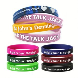 Pulsera de Silicona Personalizada, Pulsera Promocional de Goma con Logotipo - Product Image 1