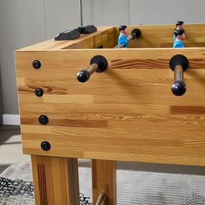 Table de <span class=keywords><strong>Baby</strong></span>-<span class=keywords><strong>Foot</strong></span> d'Intérieur MDF Couleur Bois de 1,2 m pour Tous les Âges | <span class=keywords><strong>Baby</strong></span>-<span class=keywords><strong>Foot</strong></span> Enfant/Table de Billard pour Enfants - Product Image 6