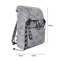 Sac à dos pour ordinateur portable unisexe élégant et étanche pour jeunes, sac à dos personnalisé pour adolescents, sports décontractés, grande capacité, portable, antivol, géométrique