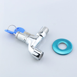 Un <span class=keywords><strong>robinet</strong></span> d'eau froide unique moderne avec un couvercle de <span class=keywords><strong>robinet</strong></span> <span class=keywords><strong>extérieur</strong></span> antivol à ouverture rapide - Product Image 5