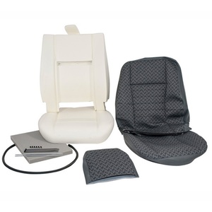 Kit de Revestimiento Exterior para Asiento Delantero - Tela Techno - Defender hasta 2007 - Sin Pegamento - COMPATIBLE CON TODAS LAS MARCAS DE VEHÍCULOS LAND ROVER - Product Image 1
