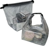 Sac de maquillage ouvert imperméable avec fermeture à pression, grande pochette de rangement cosmétique portable, poignée souple, idéal pour les voyages, la douche, la salle de sport, la plage