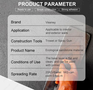 Pintura de Textura Exterior Vissney, <span class=keywords><strong>Precio</strong></span> de Fábrica, Venta al por Mayor, Garantía de 5 Años, Pintura Impermeable - Product Image 5