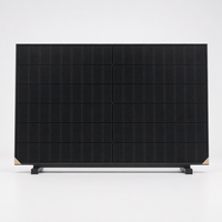 Module solaire photovoltaïque de type N TOPCon 520W pour systèmes photovoltaïques domestiques européens, panneau PV tout noir