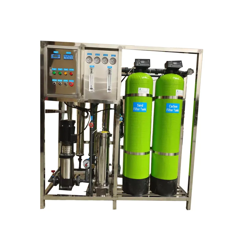 Pure Minerale Drinkwater Omgekeerde Osmose Systeem Zuiverende Filters Waterzuiveraar Machine Ro Zuivering Water Treatment Plant