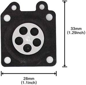 95-526 Carbhub Diaphragme régulateur Joint Assemblée pour <span class=keywords><strong>Walbro</strong></span> 95-526-8 WA WT WY WZ <span class=keywords><strong>WYJ</strong></span> Série <span class=keywords><strong>Carburateur</strong></span> - Product Image 3