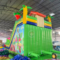 Toboggan aquatique gonflable, toboggan gonflable commercial