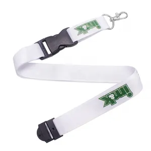 Hersteller Convenience Custom Breakaway Sublimation Schlüssel bund Lan yards mit Logo Custom Polyester Lanyard