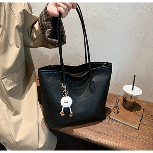 ลดกระหน่ำกระเป๋าโท้ท PU สำหรับผู้หญิงกระเป๋าถือซิปความจุขนาดใหญ่สำหรับสุภาพสตรีแฟชั่นกระเป๋าสะพายไหล่ Z0197 - Product Image 1