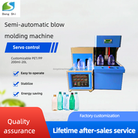 Máquina de Moldeo por Soplado Semiautomática para Botellas de Agua de 5 Galones/25L, 1 Cavidad, Máquina de Soplado de Botellas de PET de Alta Resistencia